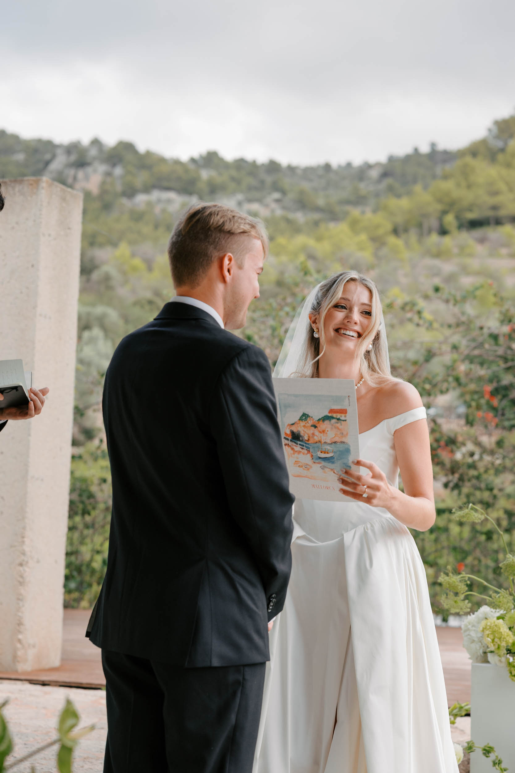 Simple yet stylish Ca S'hereu Wedding in Sóller, Mallorca