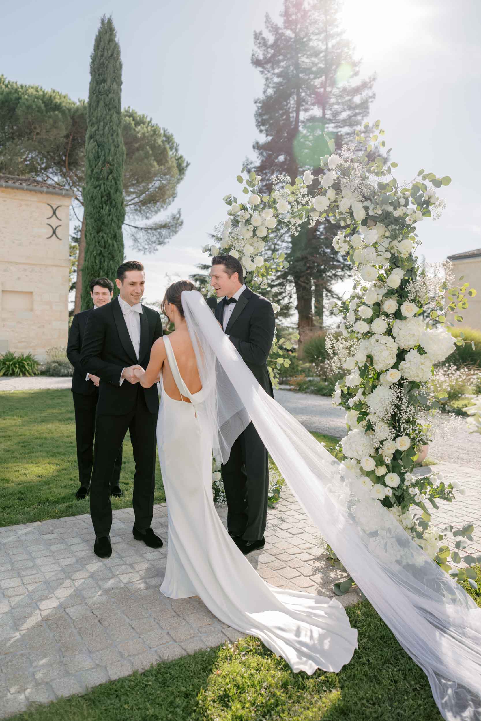 Mélanie & Tyler - New-York love at Château Gassies