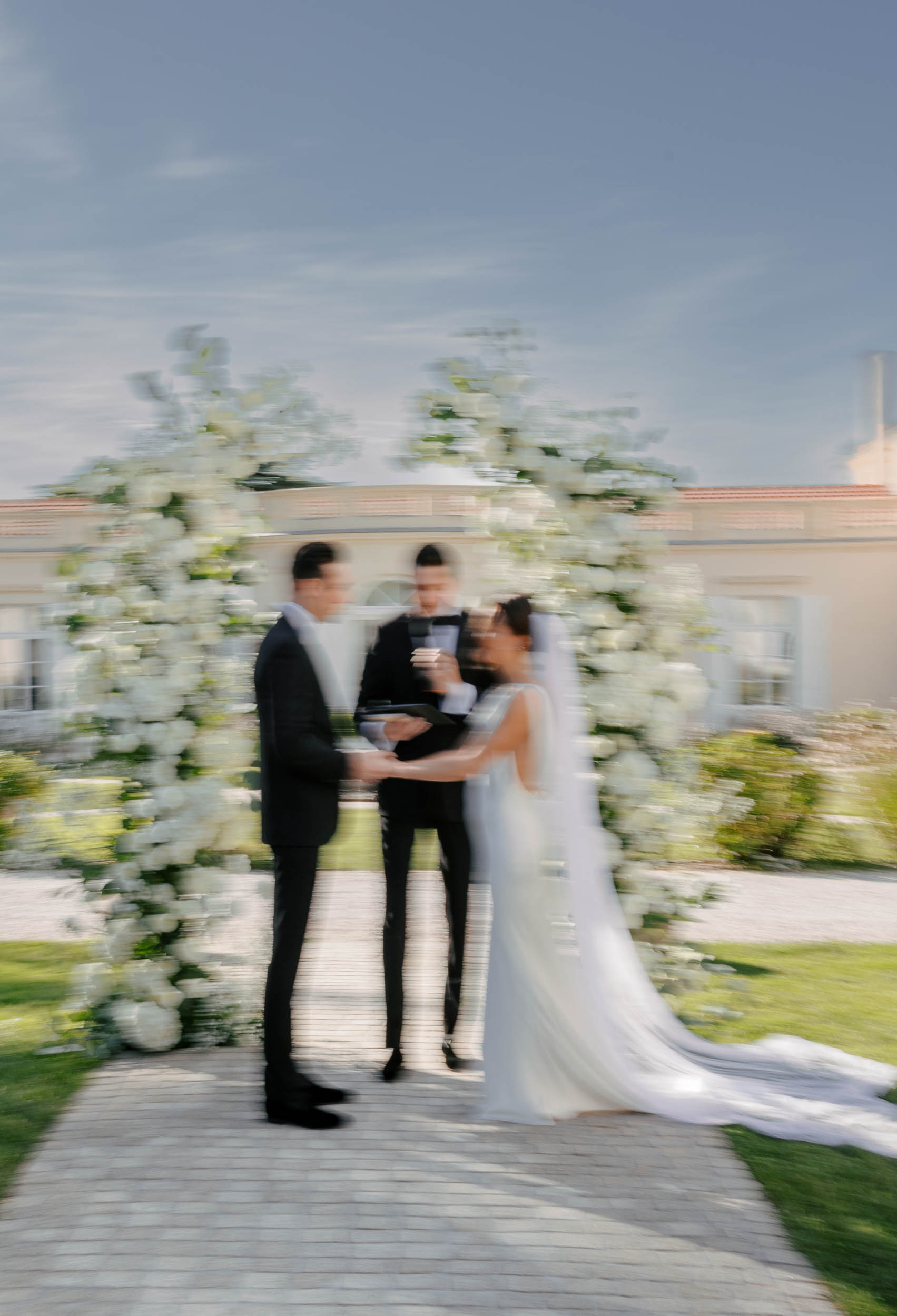 Mélanie & Tyler - New-York love at Château Gassies